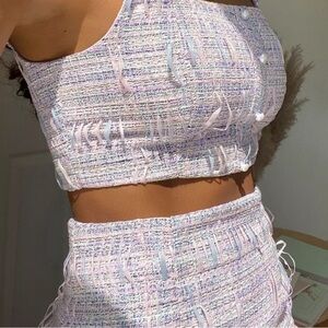 Tweed Two Piece Set